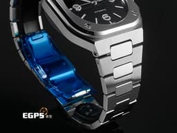 Bell & Ross 柏萊士 Urban系列 BR-05 <font color="#05f0f0">黑色太陽紋面盤</font> 中型 BR05A-S-BL-ST/SST 不鏽鋼材質 大三針 <font color="#FF0000">2025年保卡</font> 自動上鍊 36mm