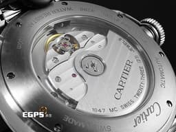 CARTIER 卡地亞 PASHA DE CARTIER 帕夏 WSPA0009 大型款 不鏽鋼材質 <font color="#05f0f0">「SmartLink」快拆式錶帶 極具辨識度的鑲嵌藍色尖晶石錶冠鎖設計</font><font color="#FF0000"> 2023年保卡</font> 自動上鏈 41mm