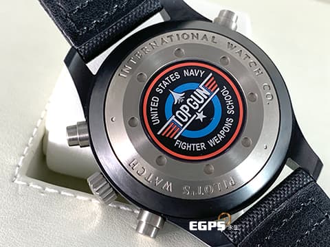 IWC 萬國 Pilot`s Chronograph Top Gun IW379901 黑色面盤 飛行員追針 計時腕錶 Top Gun海軍空戰部隊特別版 超級阿湯哥主演的【好大一把槍/捍衛戰士:獨行俠】 自動上鏈 42mm