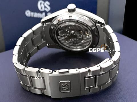GRAND SEIKO 特級精工 GS 精工 Heritage系列 SBGA413G 春分 Spring Drive 44GS 三日鍊 錶盤設計源自 二十四節氣「春分」,櫻花隨風飄落墜至河中,在水面上漂流形成「花筏」景象 鈦金屬 2026年保單 自動上鍊 40mm